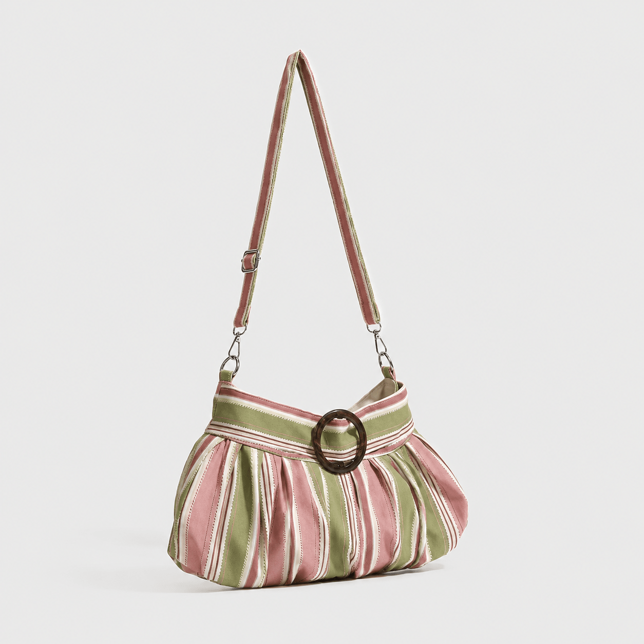 ZEYA - Maria Striped Shoulder Bag