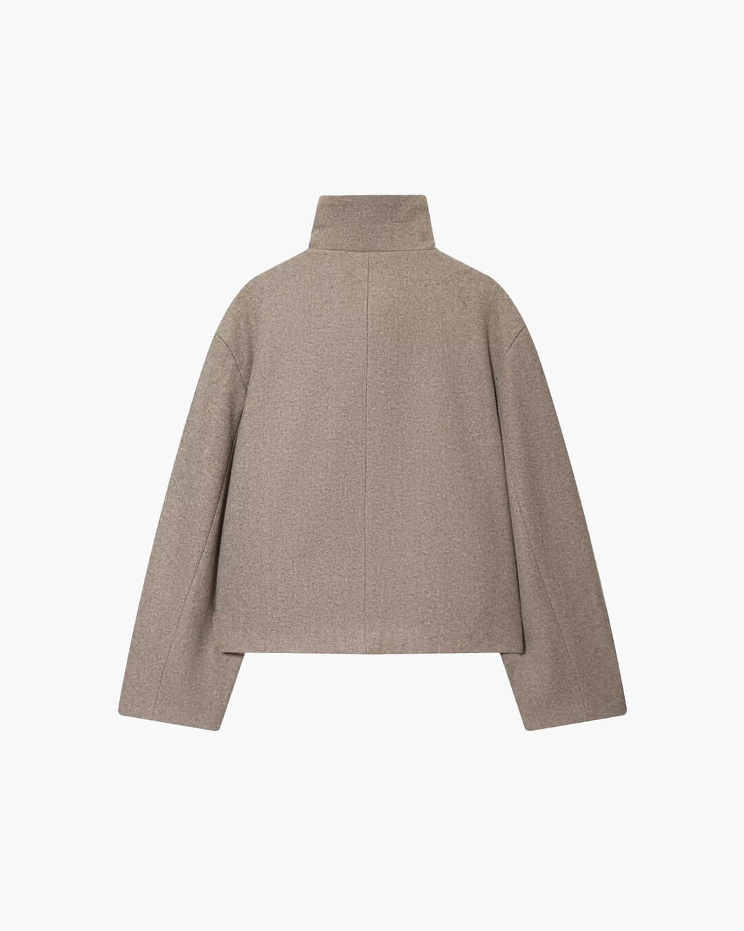 ZEYA - Monica Rose Buckle Stand Collar Coat