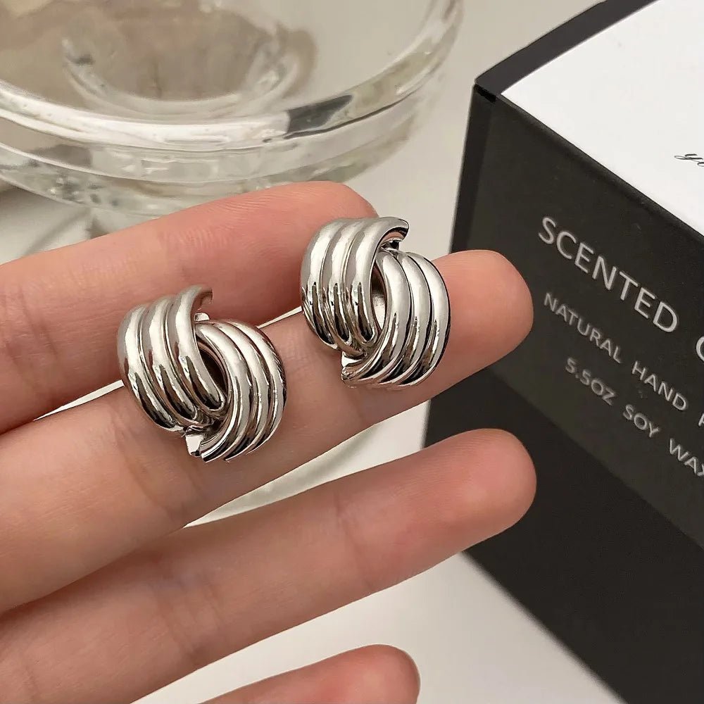 ZEYA - Noemi Three-Layer Earrings