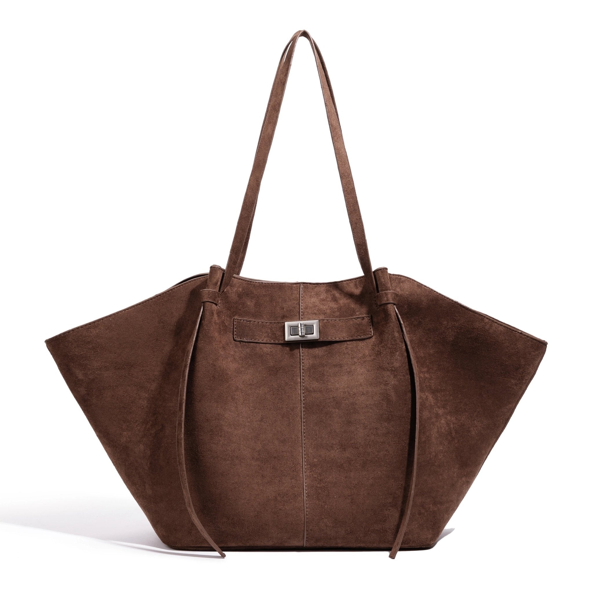 ZEYA - Nora Bat-Wing Suede Tote Bag