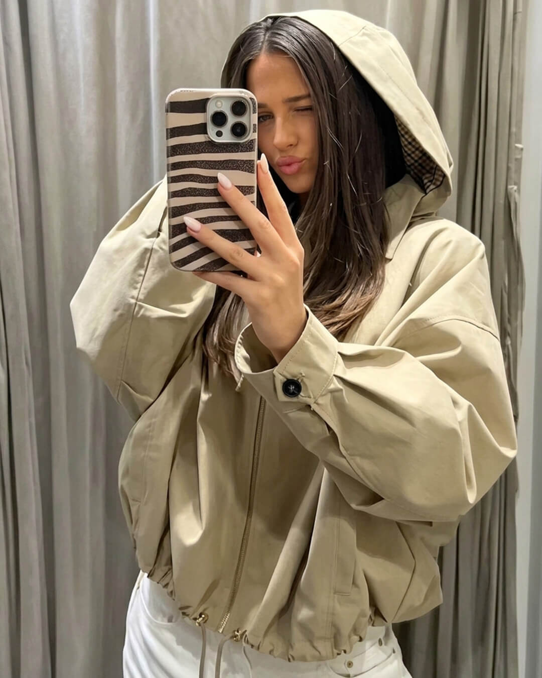 ZEYA - Nora Hooded Zip Jacket