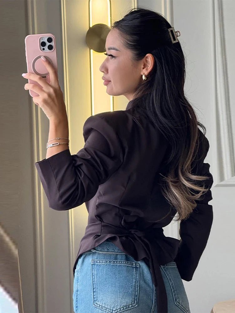 ZEYA - Patricia Structured Cinched Blazer