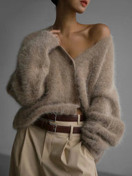 Perry Cozy Knitted Cardigan