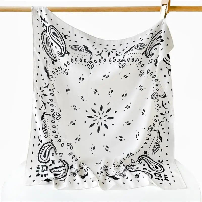 ZEYA - Portia Paisley Square Scarf