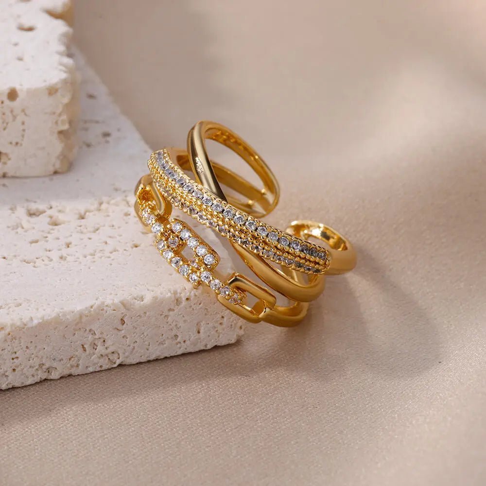 ZEYA - Rachel Adjustable Twist Ring