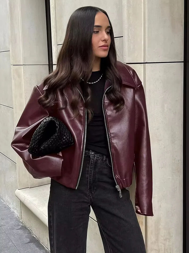 ZEYA - Risa Leather Jacket