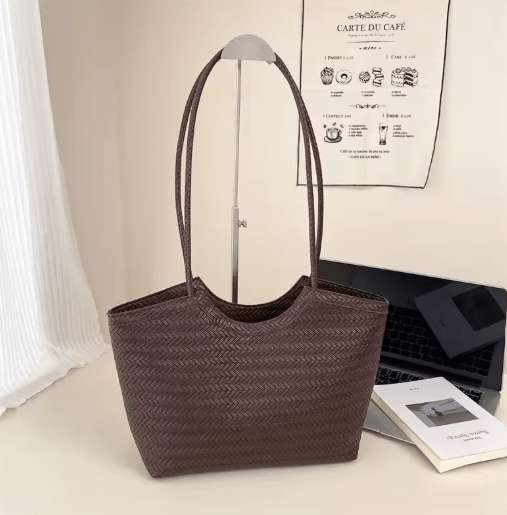 ZEYA - Romy Textured Weave Handbag