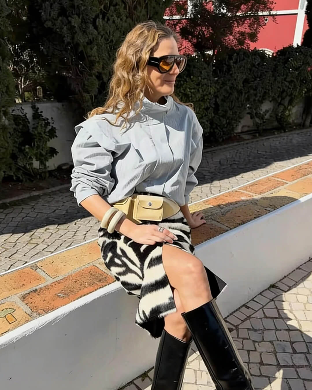 ZEYA - Roxana High Collar Cropped Jacket