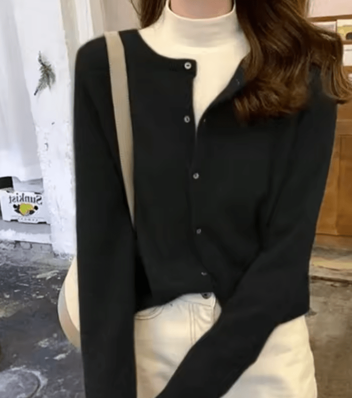 ZEYA - Ruth Button Front Knit Cardigan