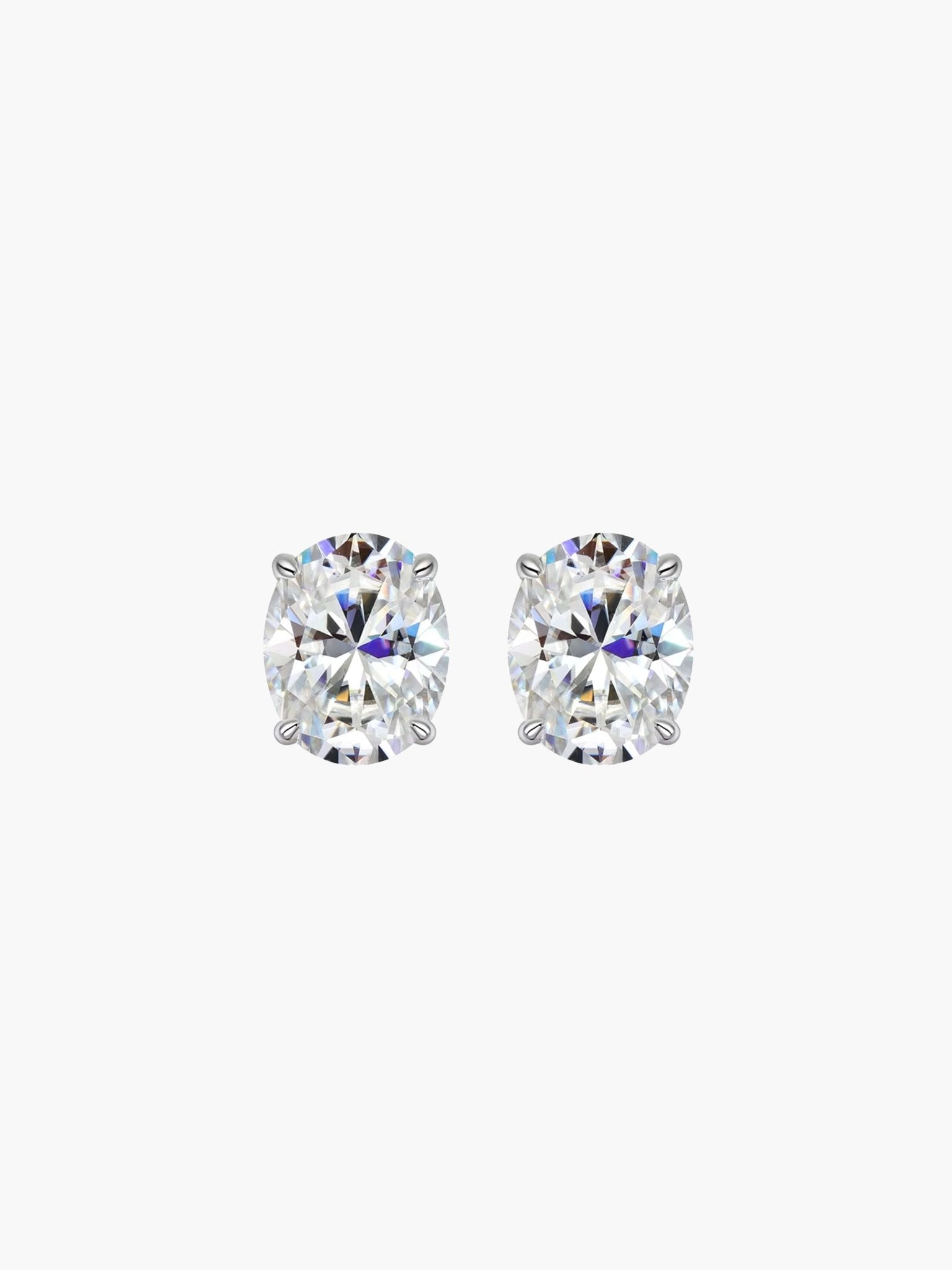 ZEYA - Sandra Oval Cut Zirconia Earrings