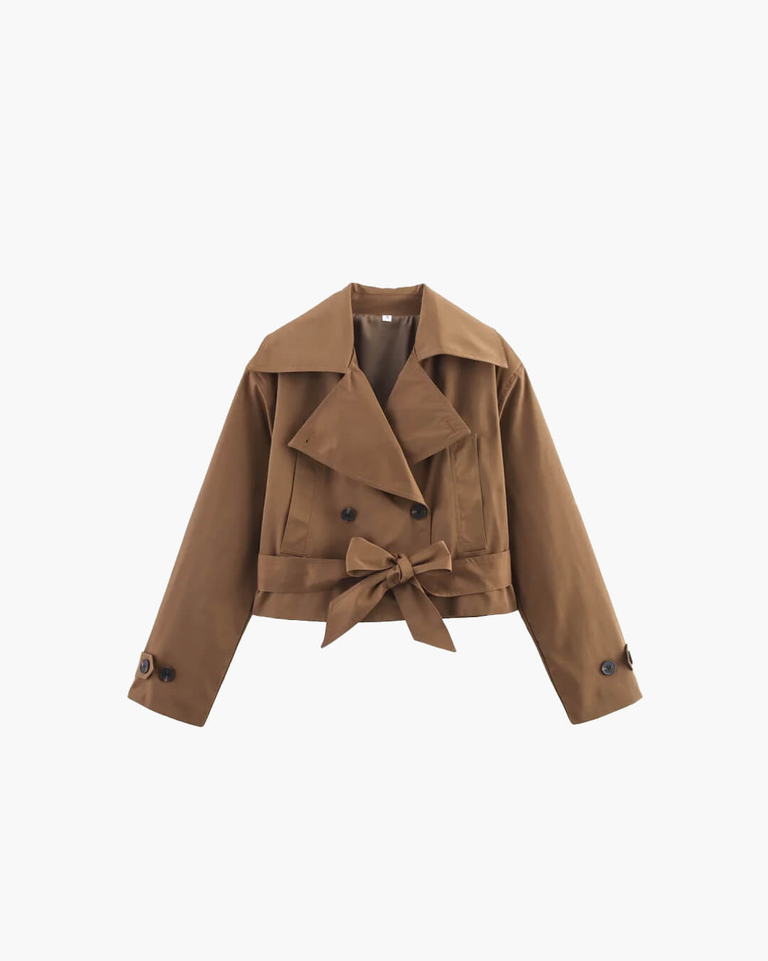 ZEYA - Sara Cropped Trench Coat