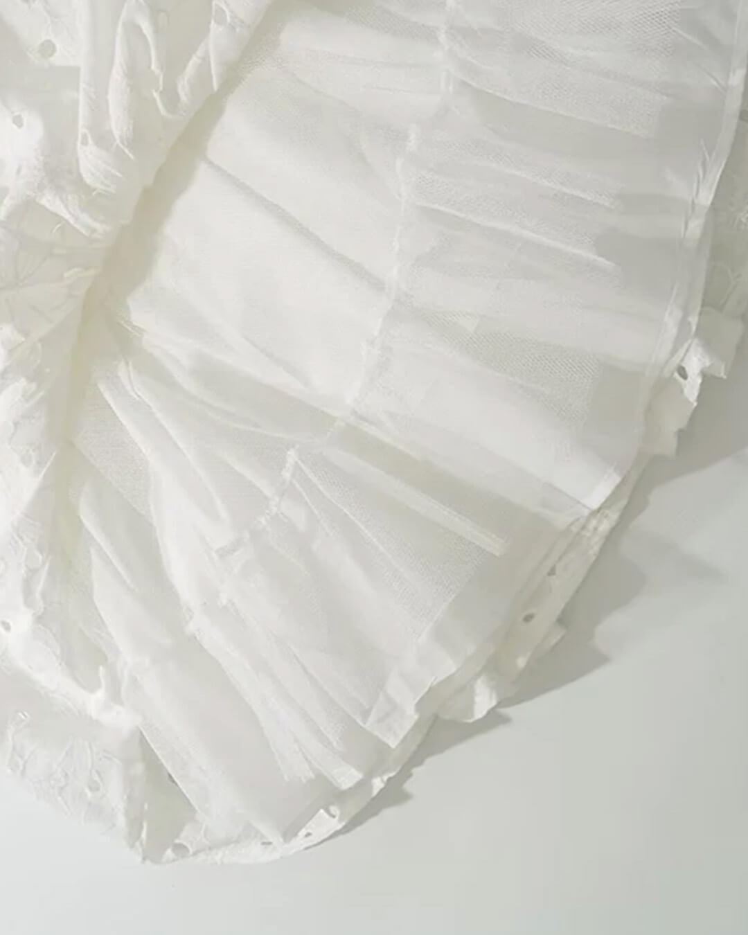 ZEYA - Shayne Puff Sleeve Embroidered Mini Dress