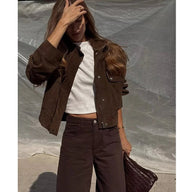 Sheila Faux Suede Jacket