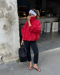 Claudia High-Neck Jacket