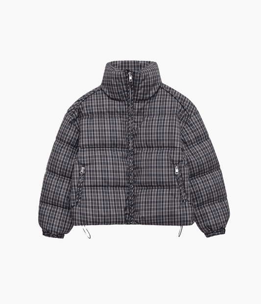ZEYA - Valerie Plaid Puffer Jacket