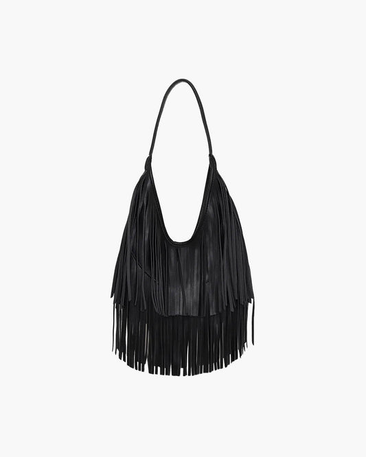ZEYA - Valerie Tasseled Hobo Bag