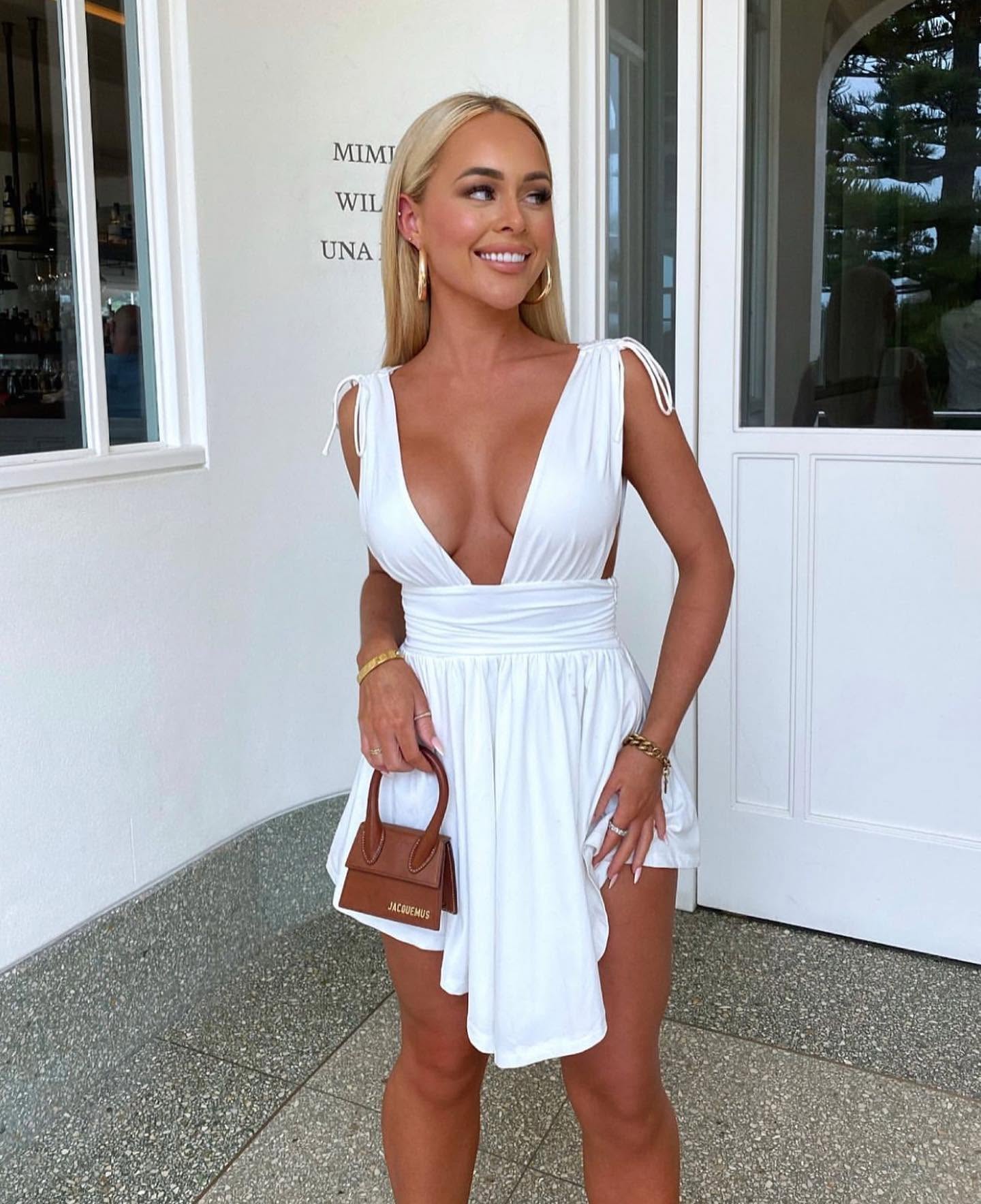 ZEYA - Vanessa Pleated Mini Dress