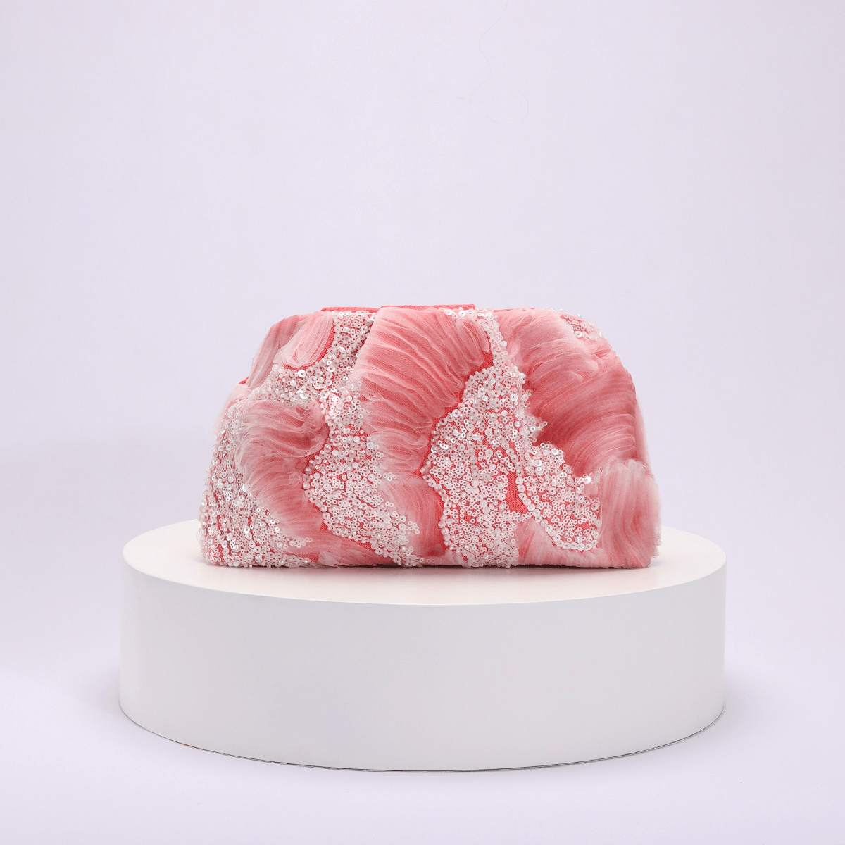 ZEYA - Violet Sequin Clutch